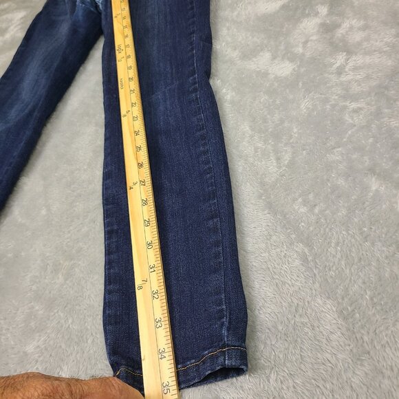 Judy Blue Jeans Womens 5/27 Blue Stretch Skinny Fit‎ Faded Pull On - Picture 11 of 13